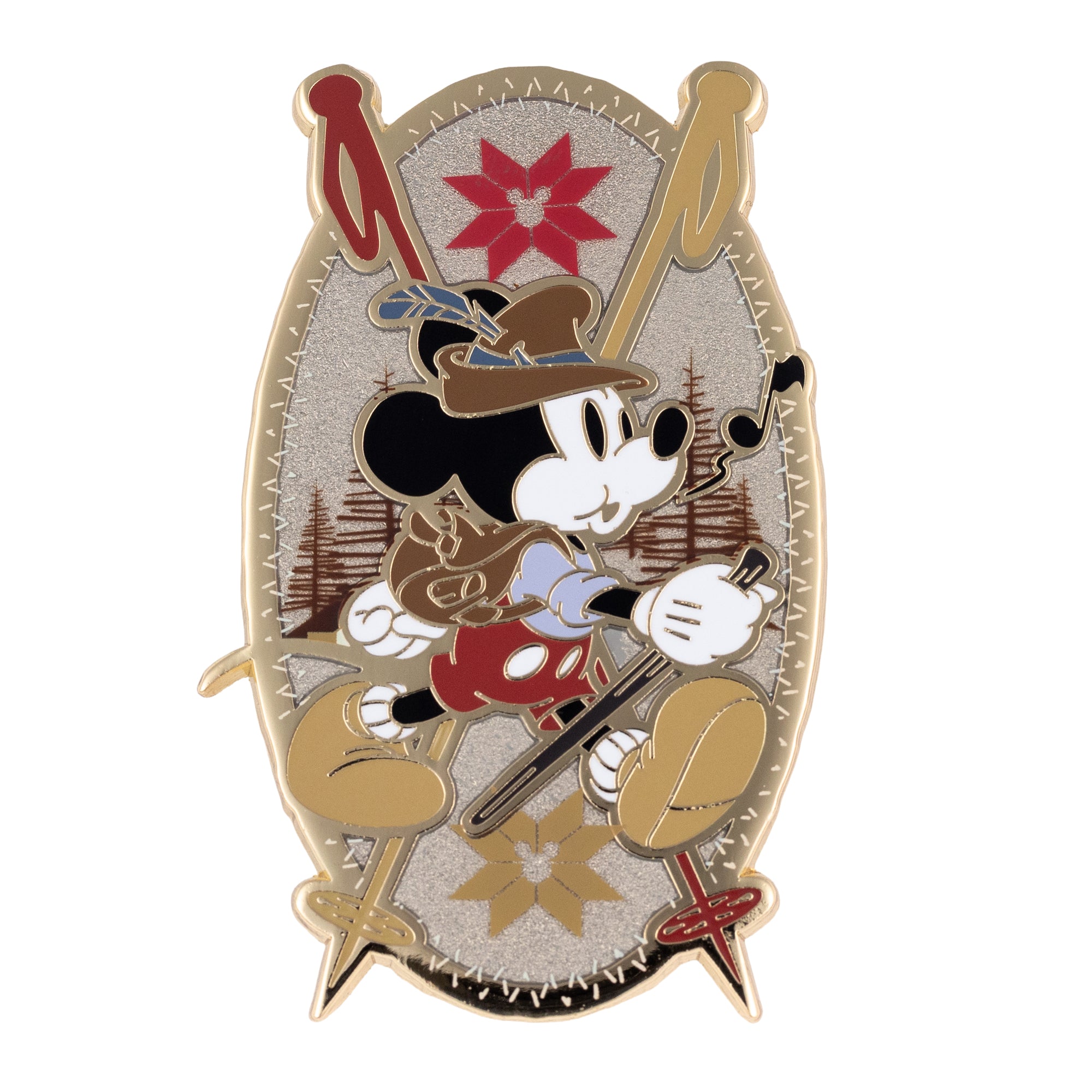 Disney Winter Lodge Mickey Jumbo Collectible Pin