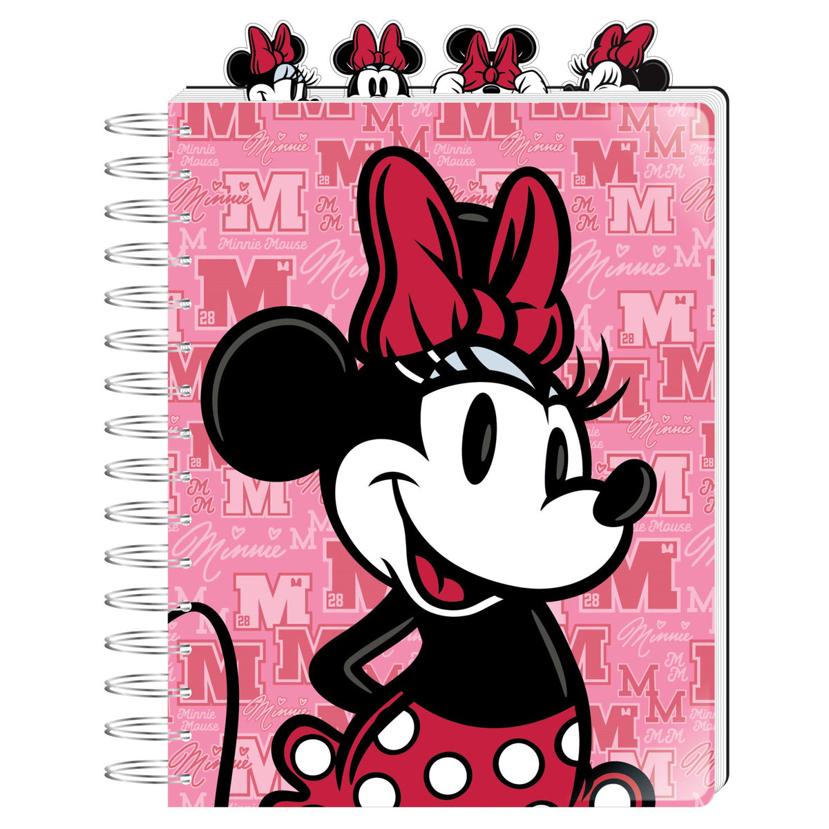 Disney Minnie Mouse Tab Journal