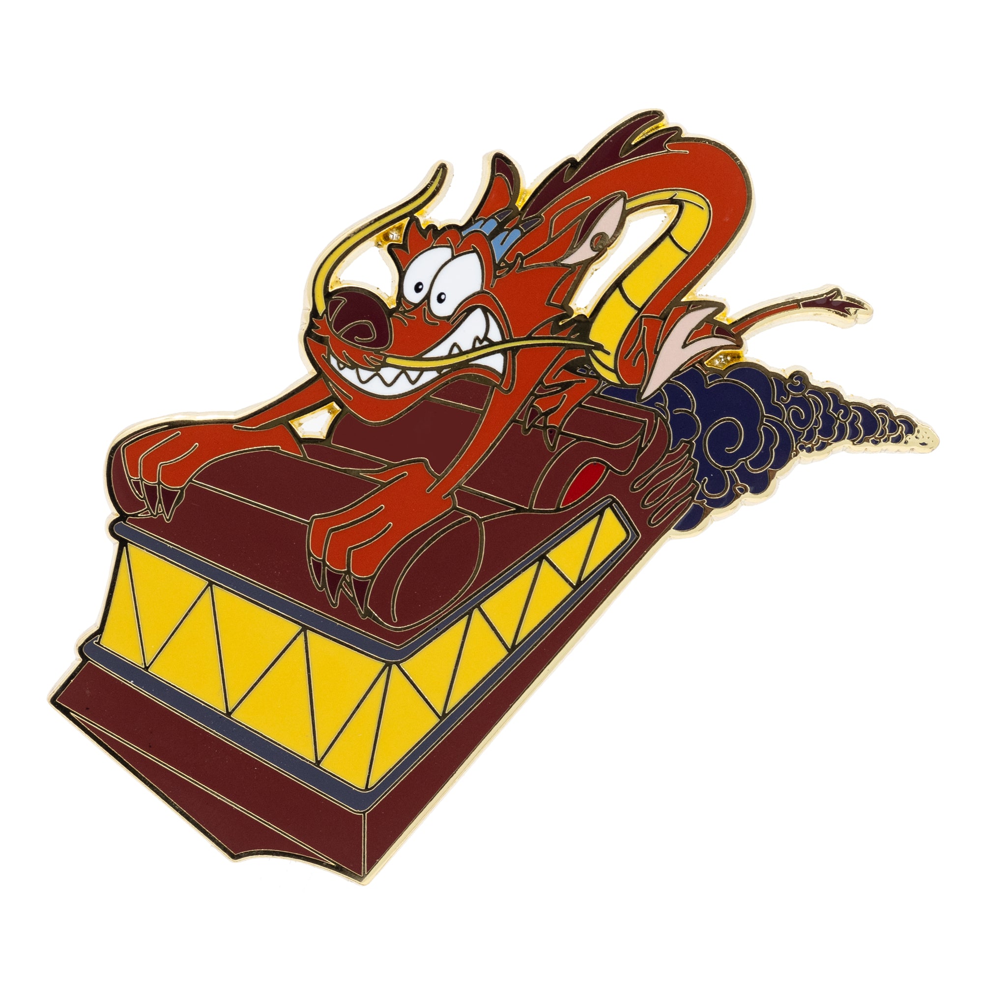 Disney Princess Mulan Mushu on Rocket Jumbo Collectible Trading Pin