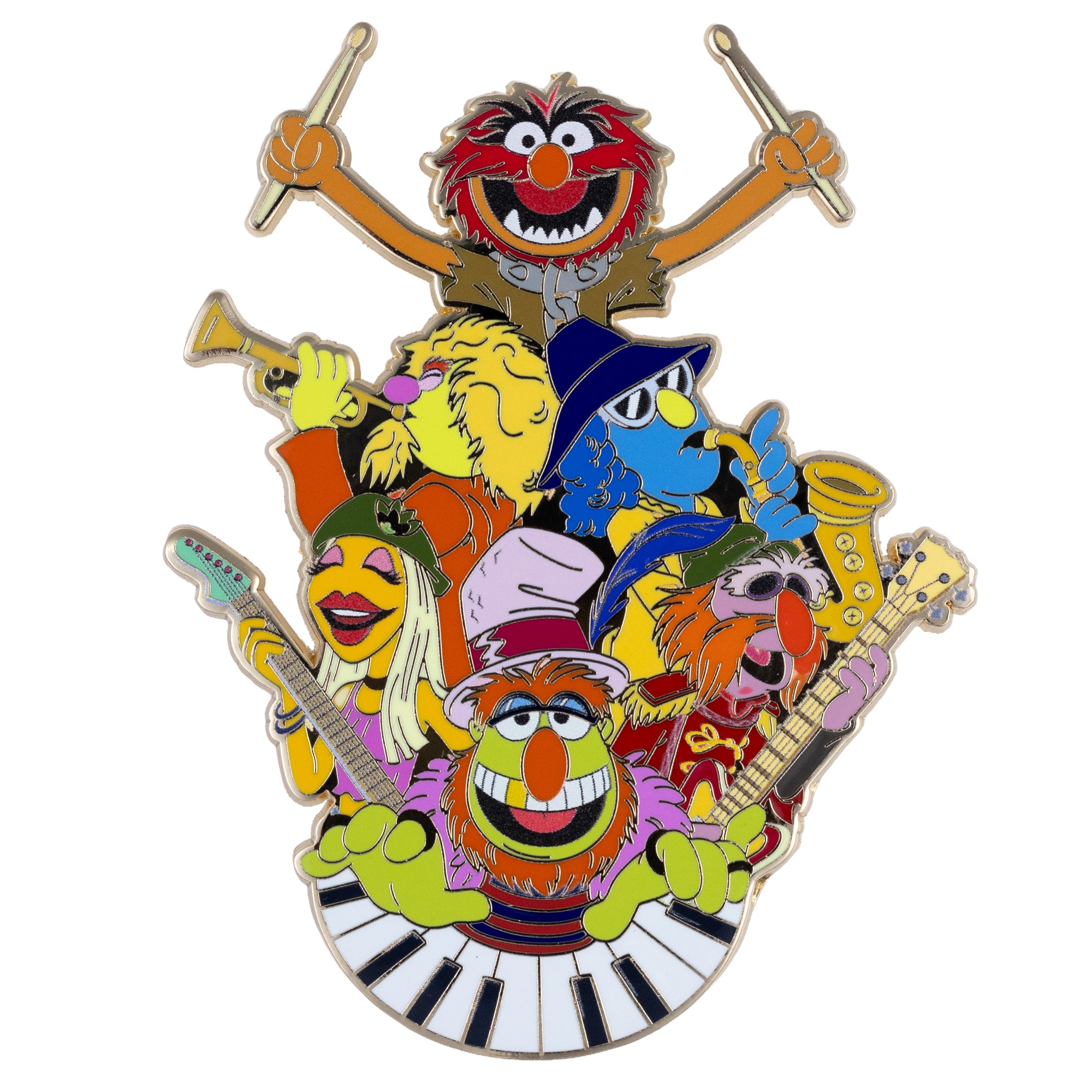 Disney The Muppets Mayhem Collectible Jumbo Trading Pin