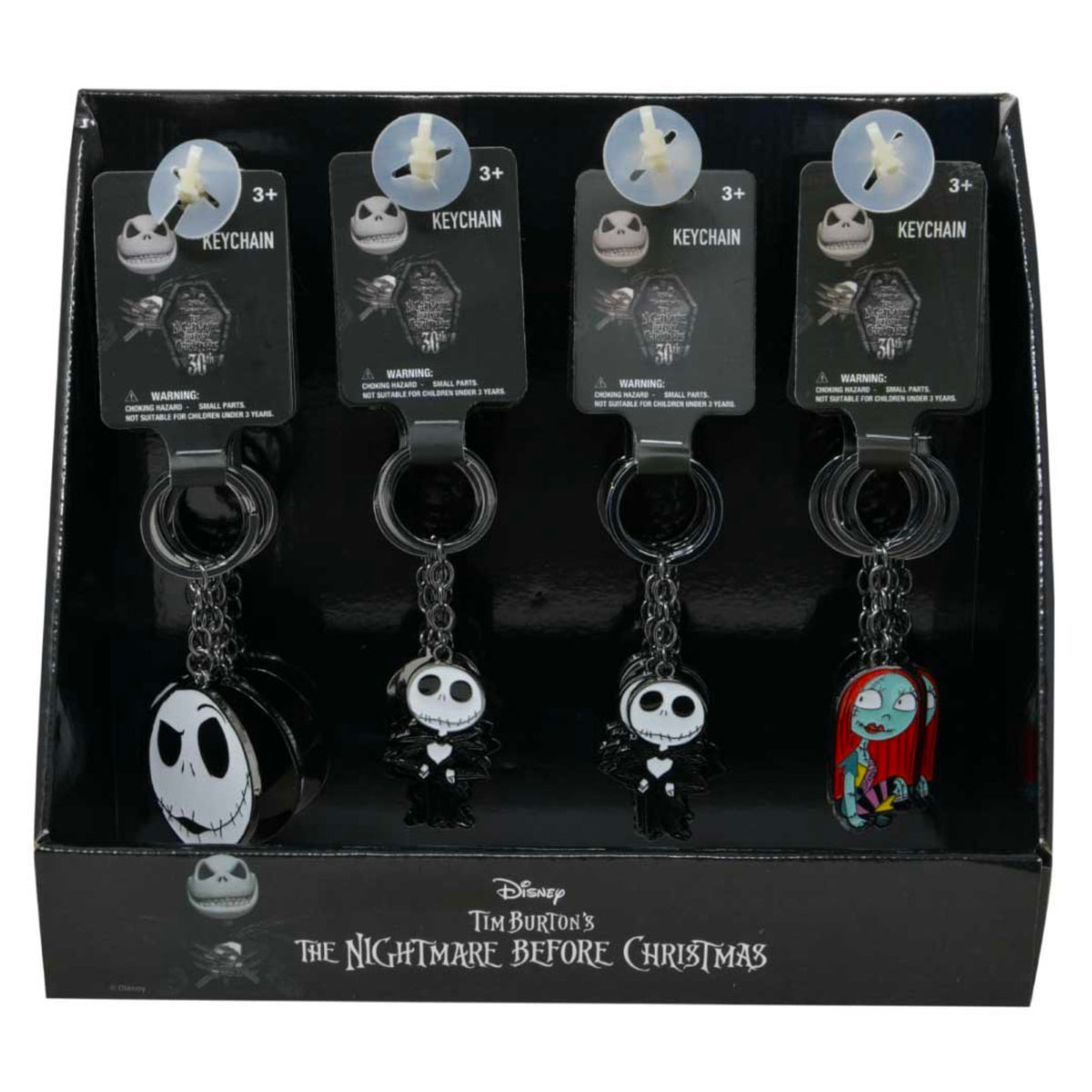 Nightmare Before Christmas Keychain - Jack&#39;s Face