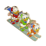 Disney Huey, Dewey and Louis Skiing Mayhem Collectible Trading Pin
