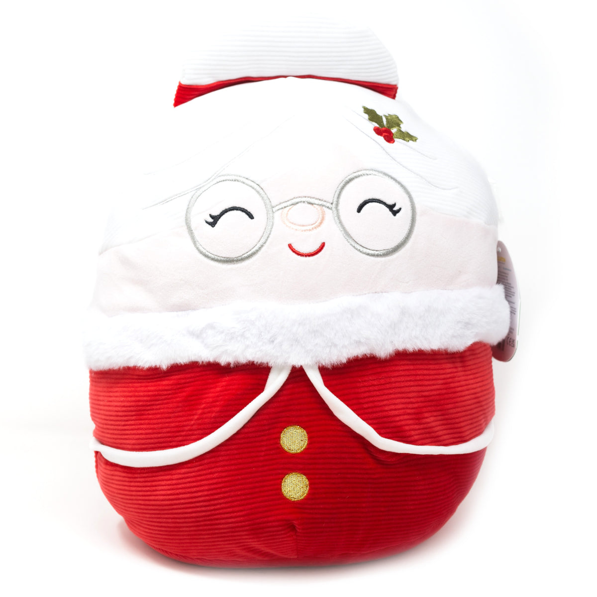 Squishmallow - Nicolette the Mrs. Clause 12&quot; Corduroy Plush Holiday - FINAL SALE