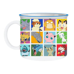Pokemon Grid 20oz Ceramic Mug