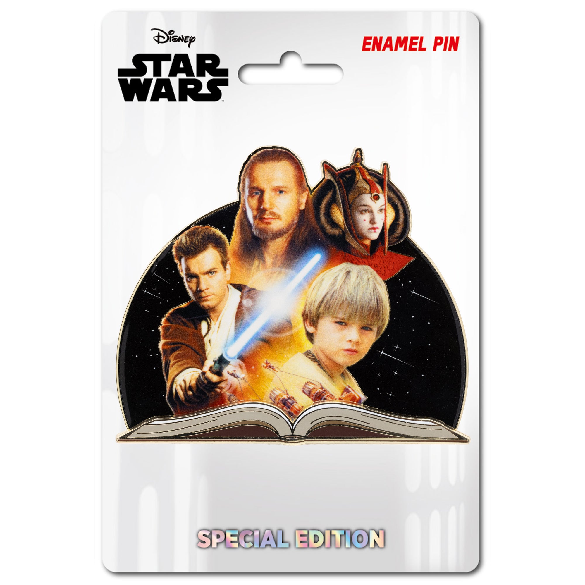 Star Wars Storybook The Phantom Menace Jumbo Collectible Pin
