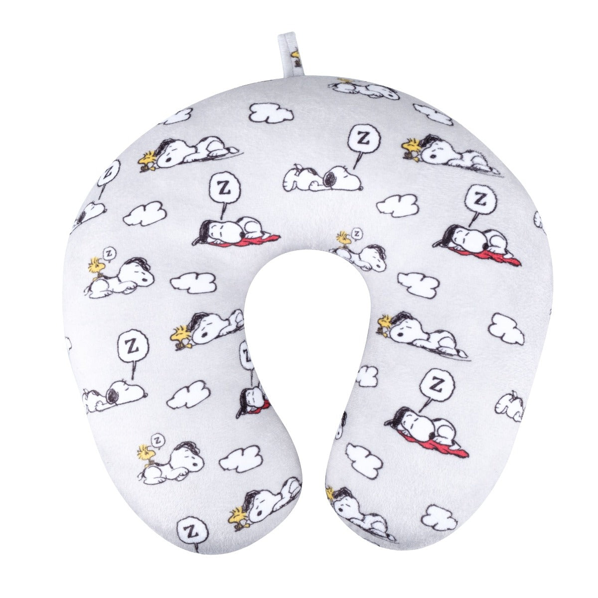 Peanuts Snoopy & Woodstock Clouds Travel Neck Pillow