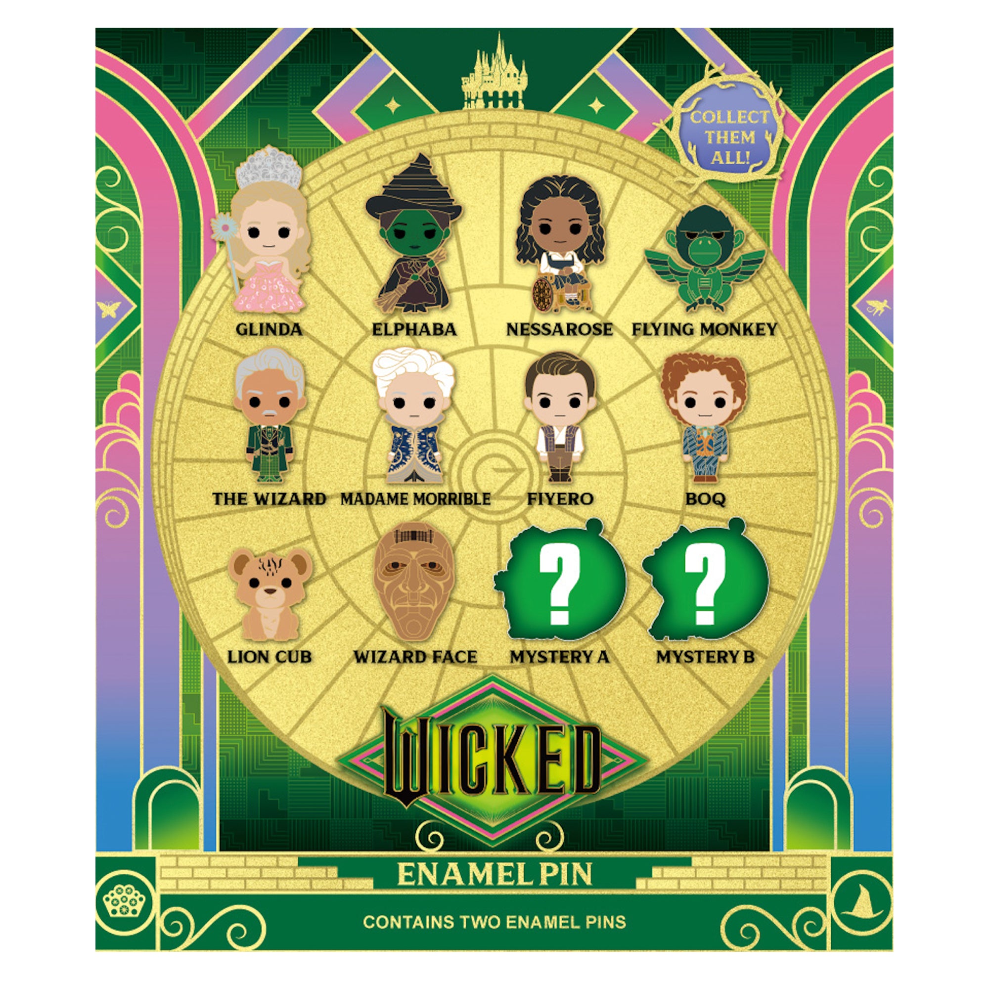 Universal Studios Wicked Mystery Micro Collectible Trading Pin