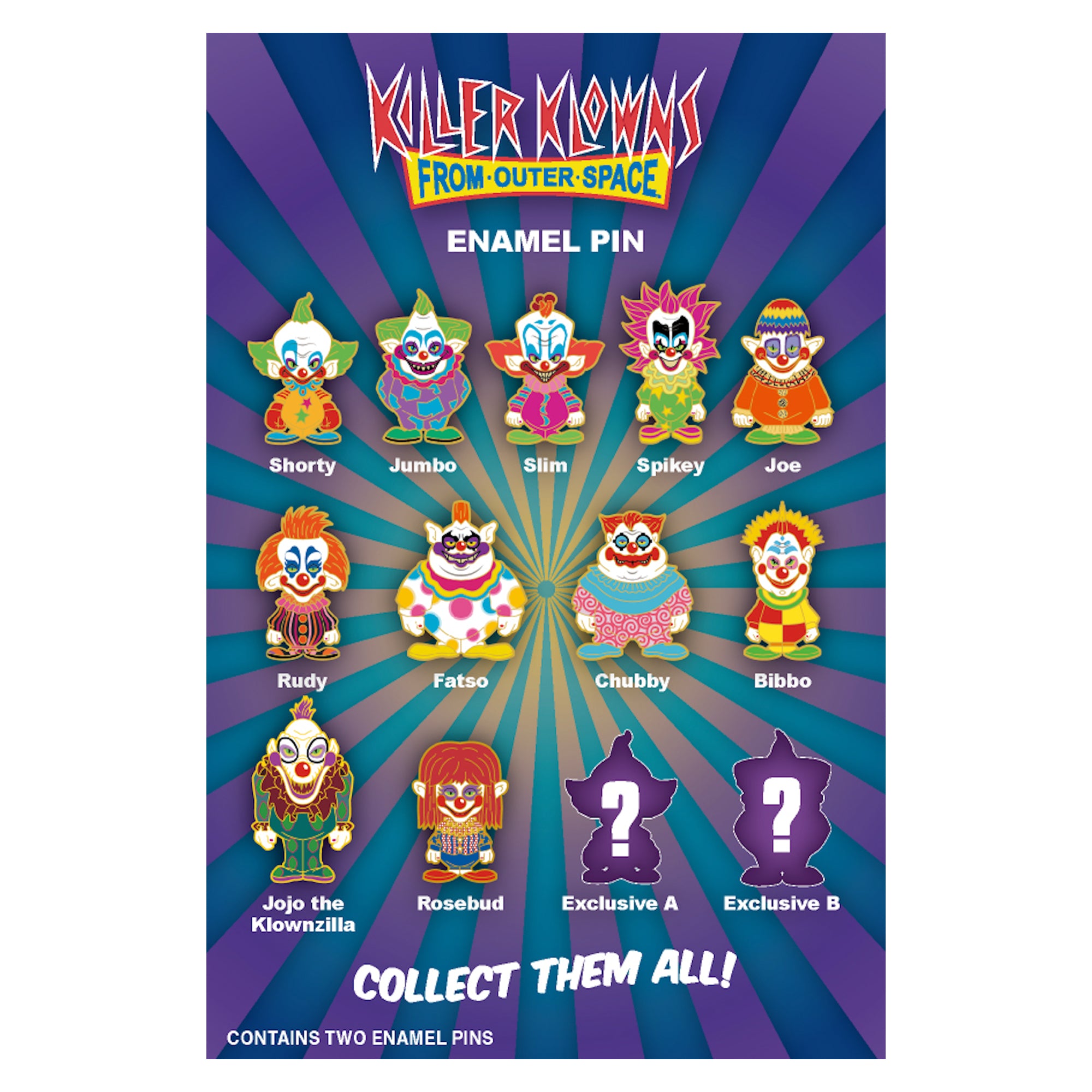 Killer Klowns From Outer Space Mystery Micro Collectible Trading