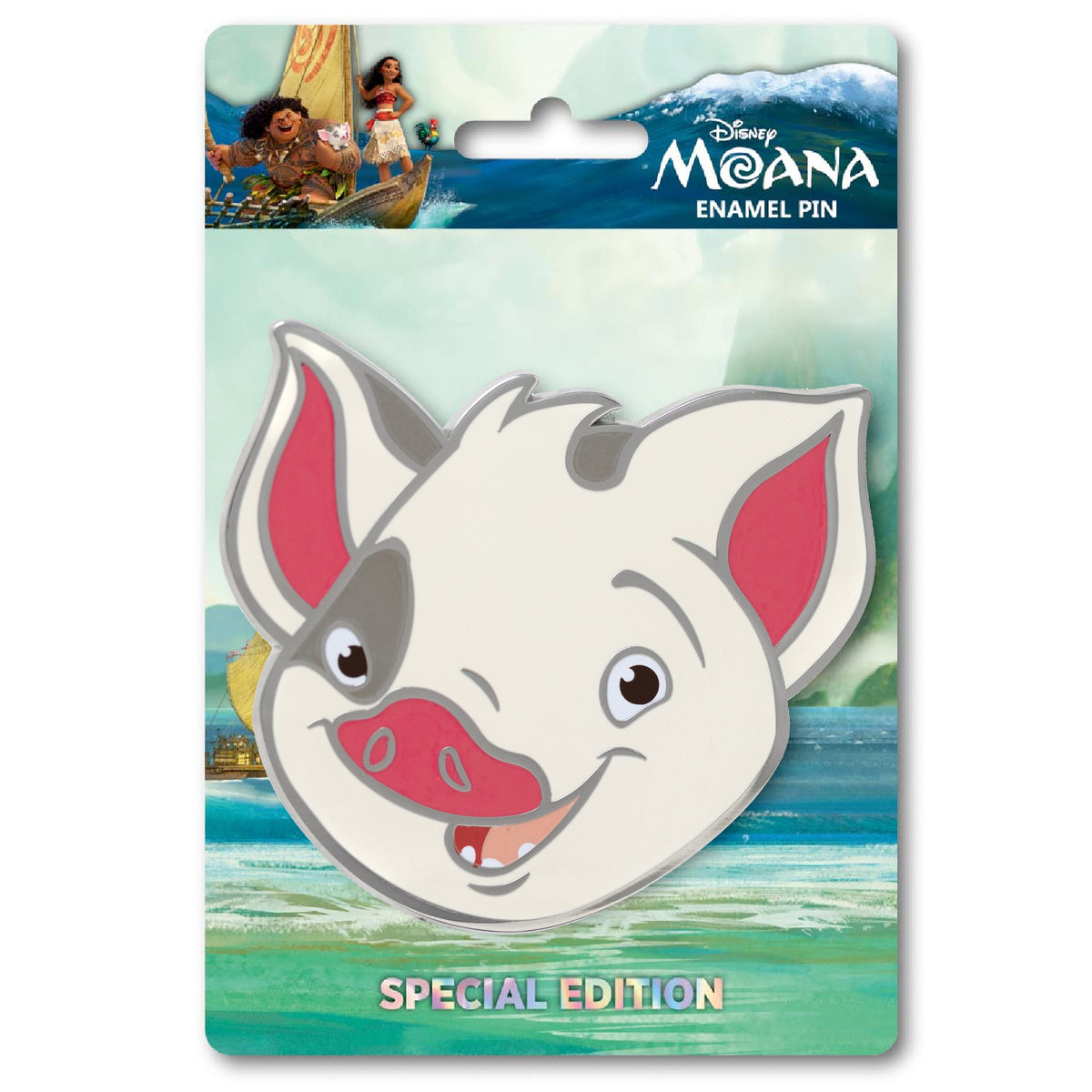 Disney Portrait Series Moana Pua #1 3&quot; Special Edition 300 Pin - NEW RELEASE