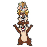 Disney Mickey Mouse and Friends Chip and Dale with Clarice Collectible Trading Pin