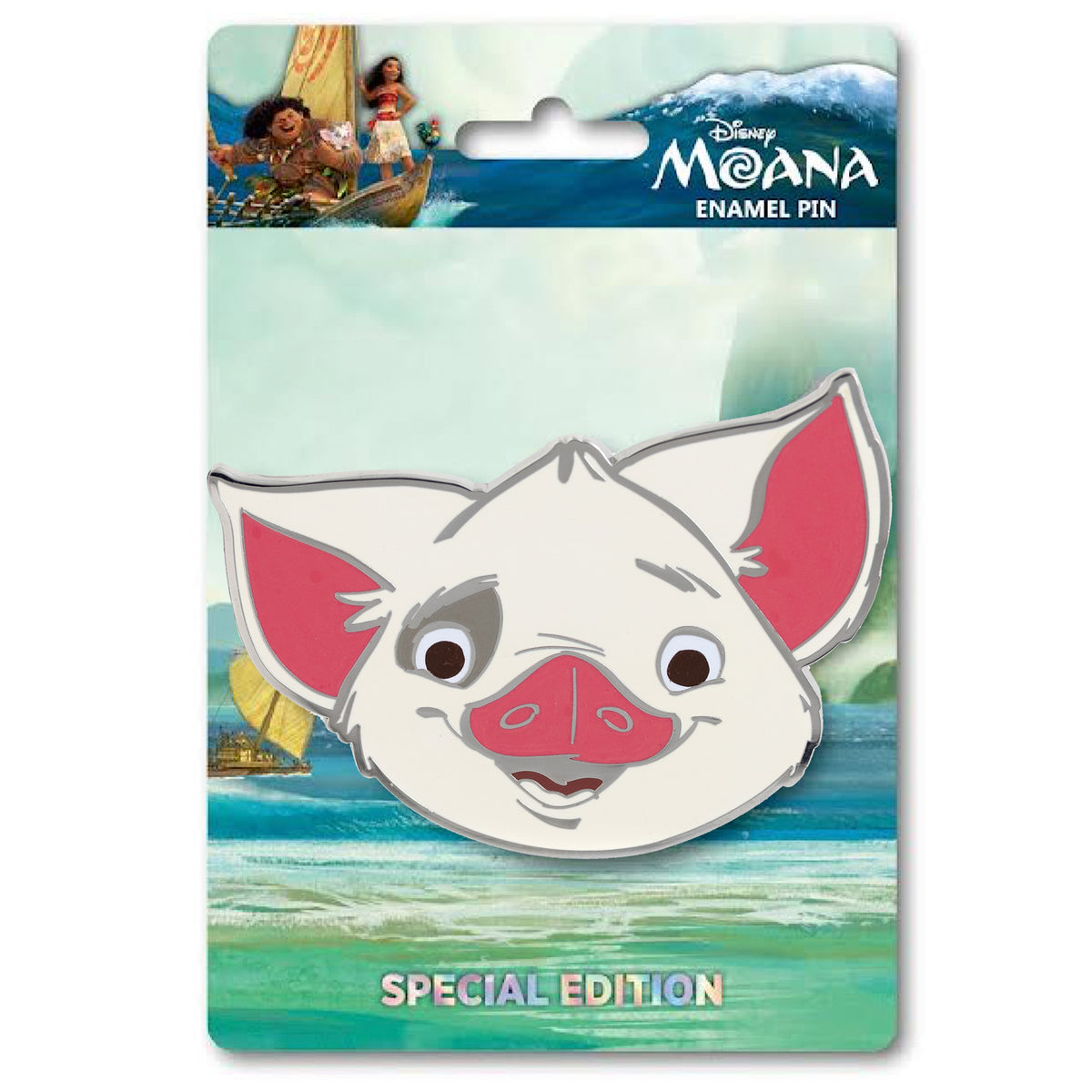 Disney Portrait Series Moana Pua #3 3&quot; Special Edition 300 Pin - NEW RELEASE