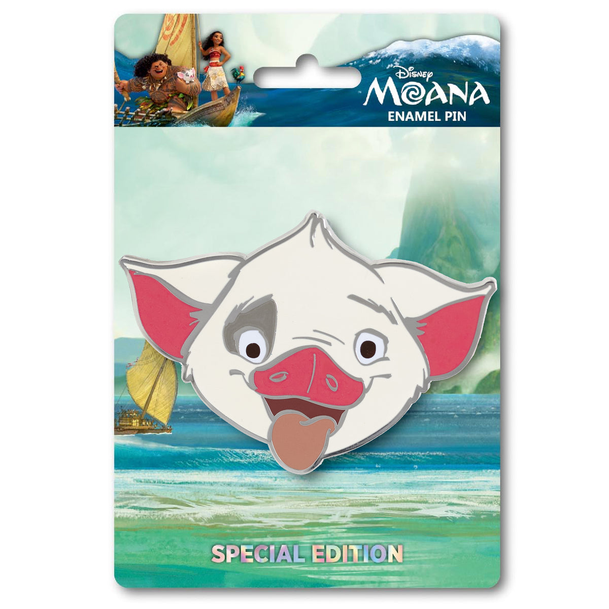 Disney Portrait Series Moana Pua #2 3&quot; Special Edition 300 Pin - NEW RELEASE