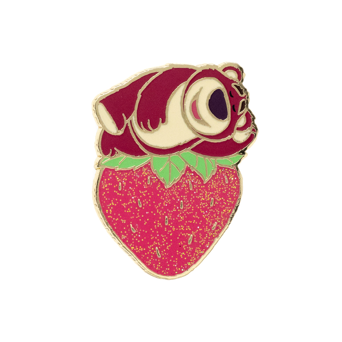 Disney Pixar Lotso Sleeping on a Strawberries Special Edition 300 Pin - NEW RELEASE