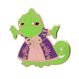 Disney Princess Tangled Pascal Dressed as Rapunzel Collectible Trading Pin