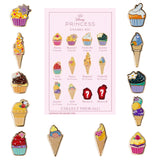 Disney Princess Desserts Micro Mystery Collectible Trading Pin