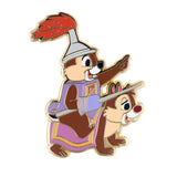 Disney Mickey Mouse and Friends Knight Chip and Dale Jousting Collectible Pin