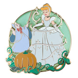 Disney Cinderella Enchanted Transformation Jumbo Collectible Pin