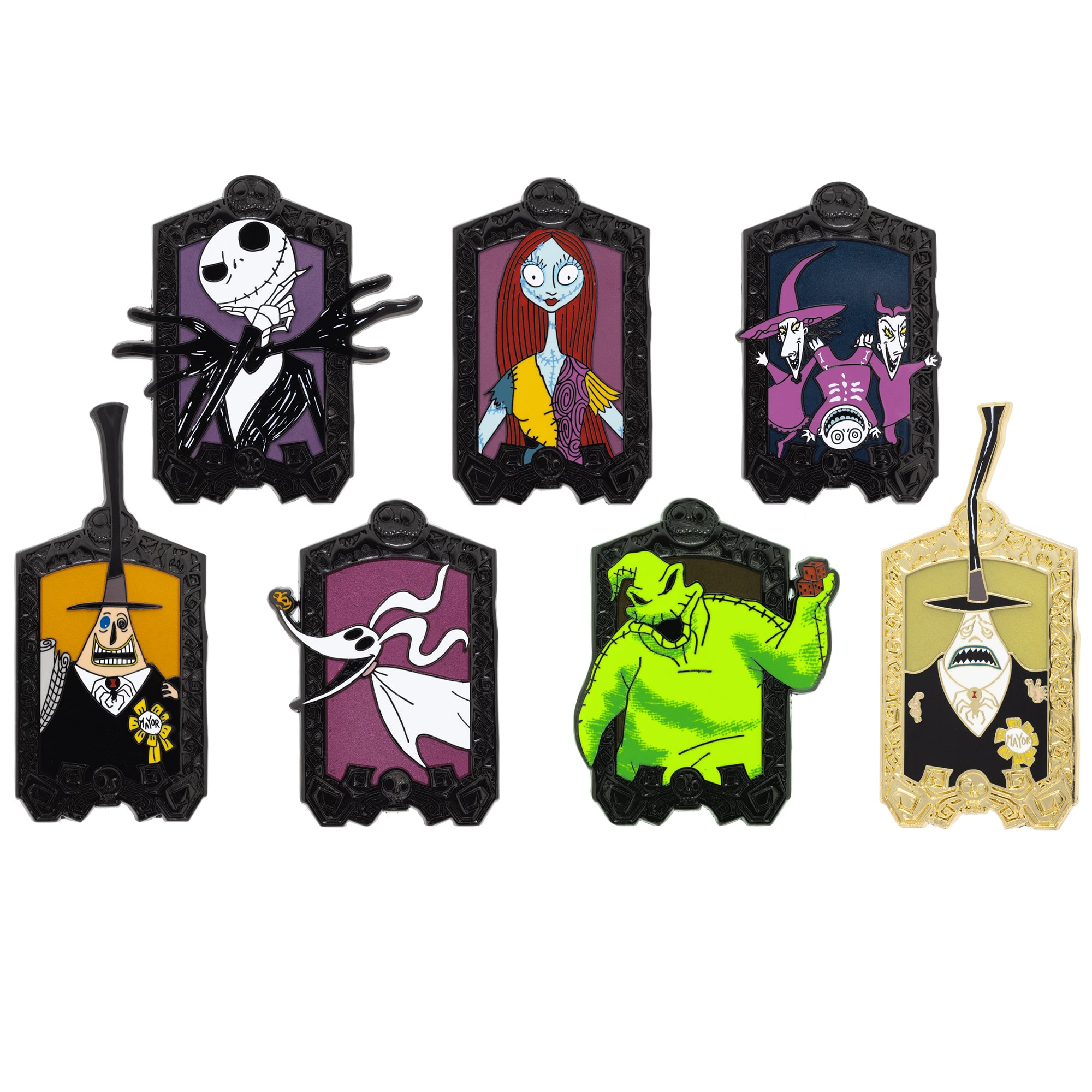 Nightmare Before Christmas Gravestone Gallery Series 2.25" Mystery Pins - Limited Edition 200/100