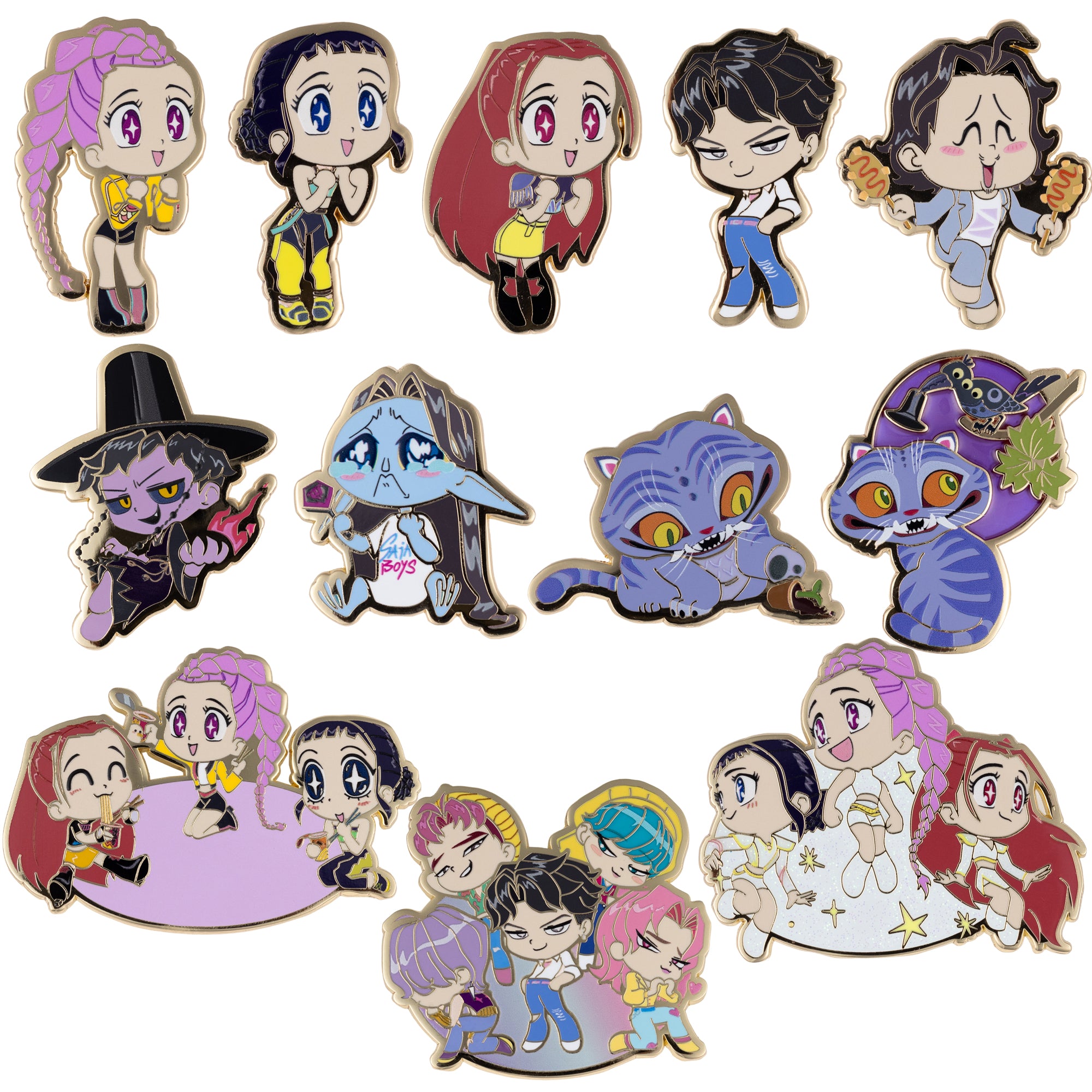 Netflix K-POP Demon Hunter Mystery Collectible Trading Pin