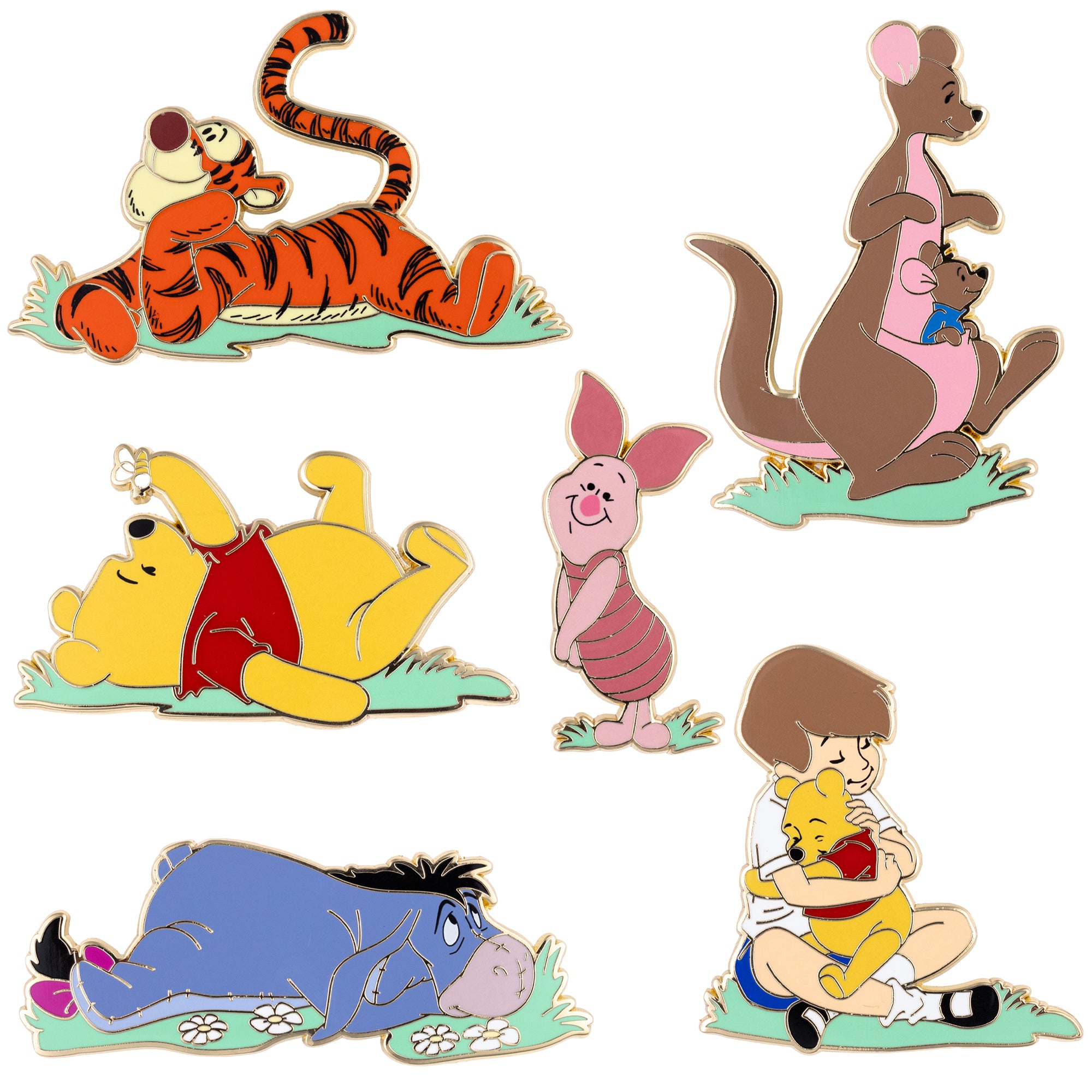 Disney Winnie the Pooh Picnic Friends Mystery Jumbo Collectible Trading Pin