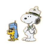 Peanuts Camp Snoopy Woodstock and Snoopy Two Pack Collectible Trading Pin Set