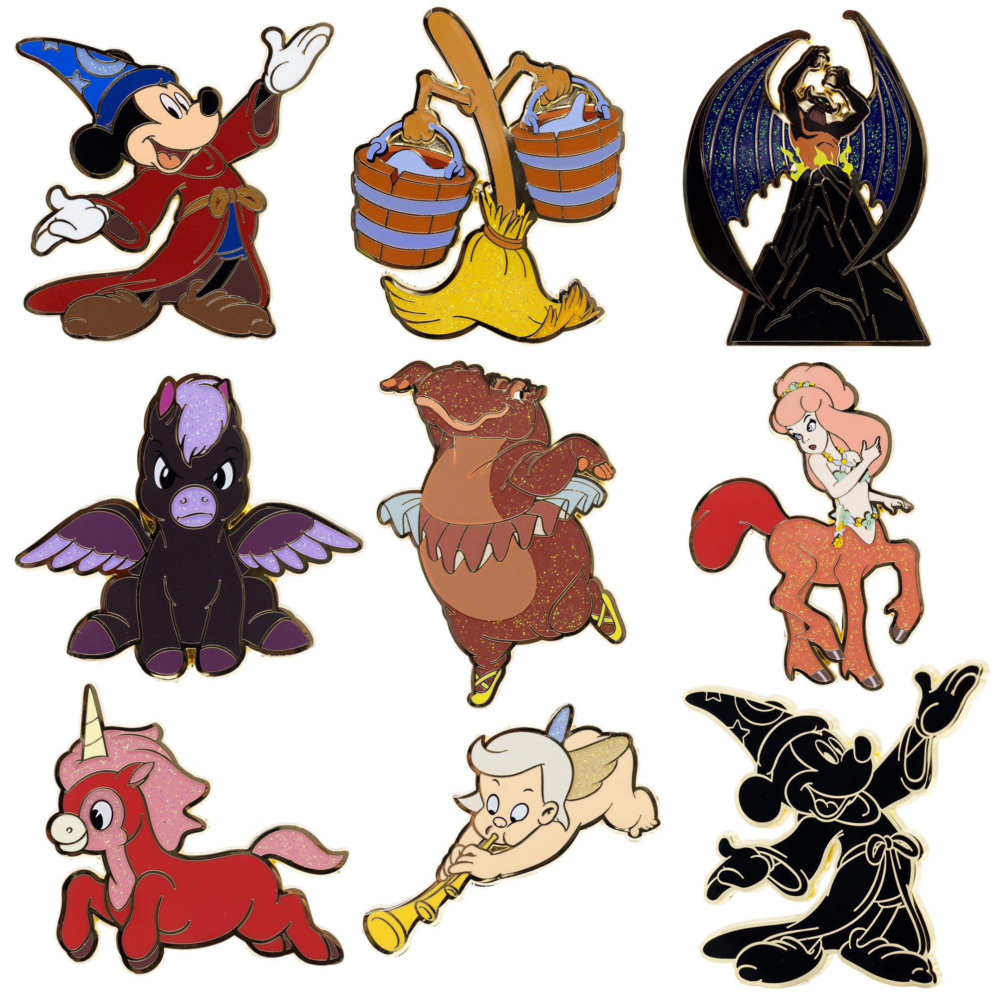Disney Fantasia Enchanted Mystery Jumbo Mystery Collectible Pin
