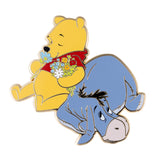 Disney Winnie the Pooh and Eeyore Florals Jumbo Collectible Pin