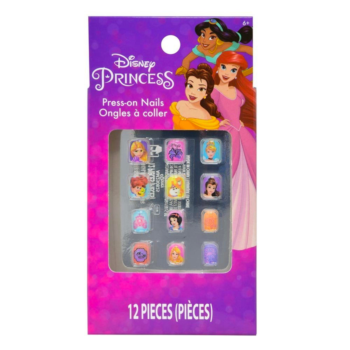 Disney Princess 12 Pack Press on Nails