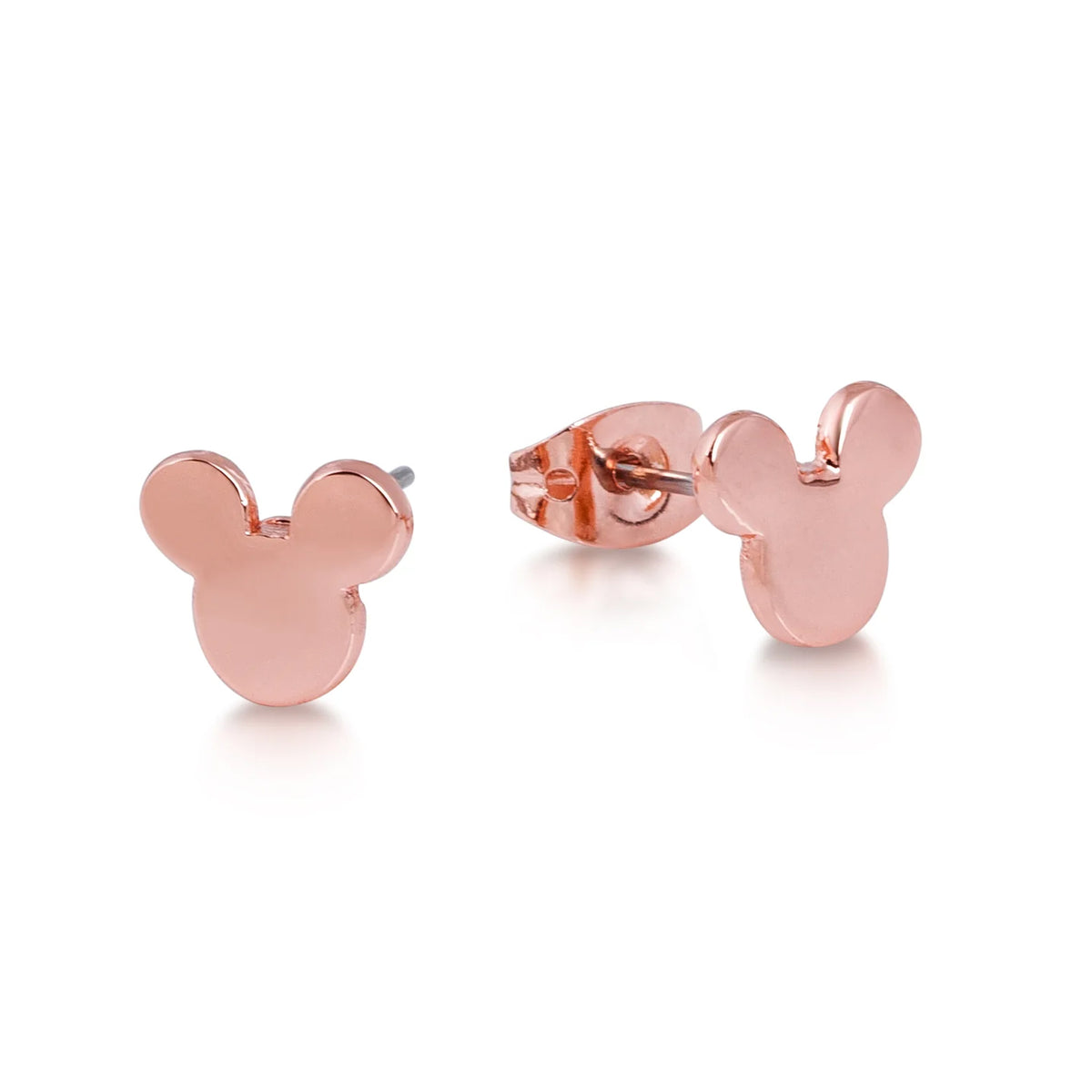 Disney Mickey Mouse Stud Earrings - Rosegold