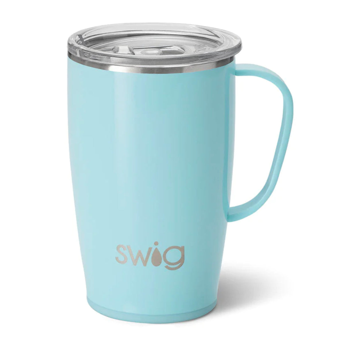 Swig Shimmer Aquamarine Travel Mug (18oz)