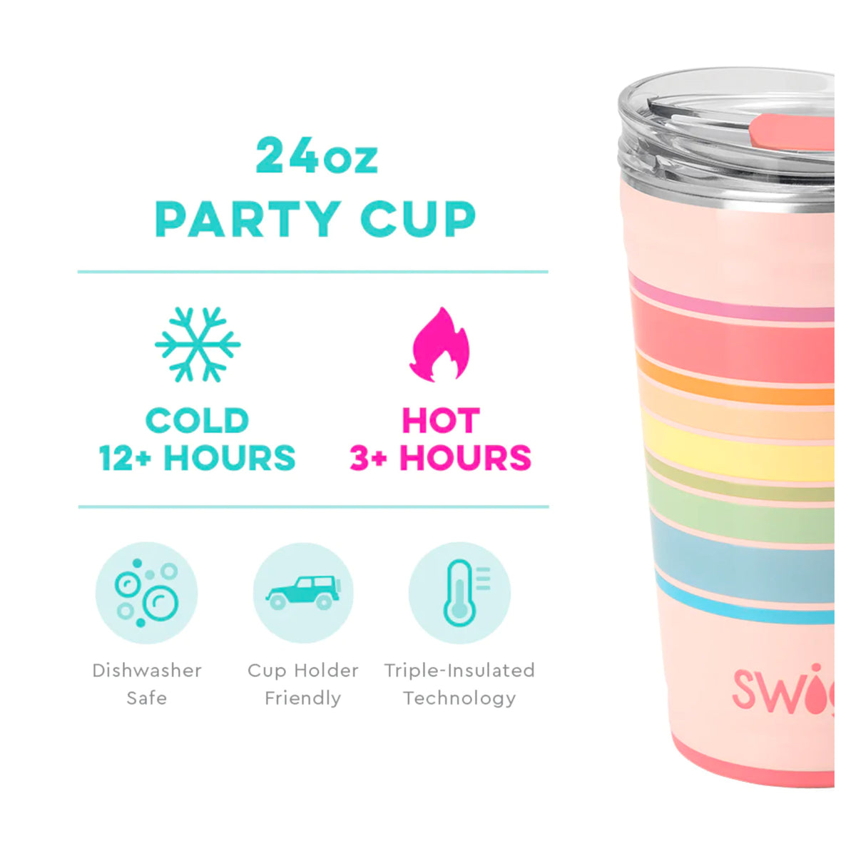 Swig Good Vibrations Party Cup (24oz)