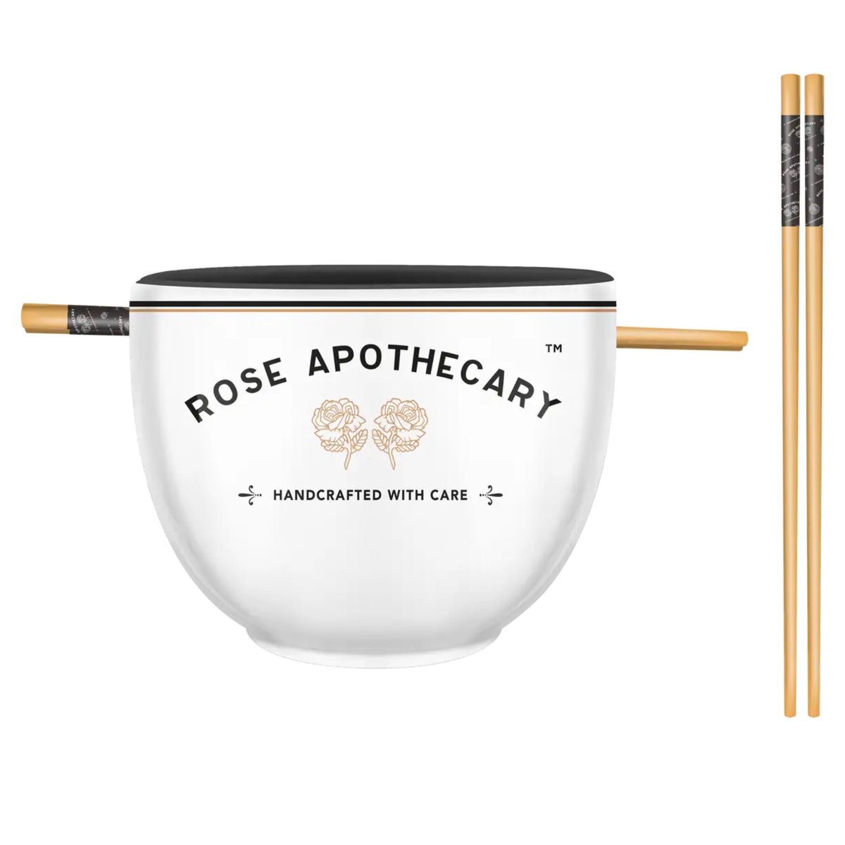 Schitts Creek 20oz Ceramic Ramen Bowl with Chopsticks