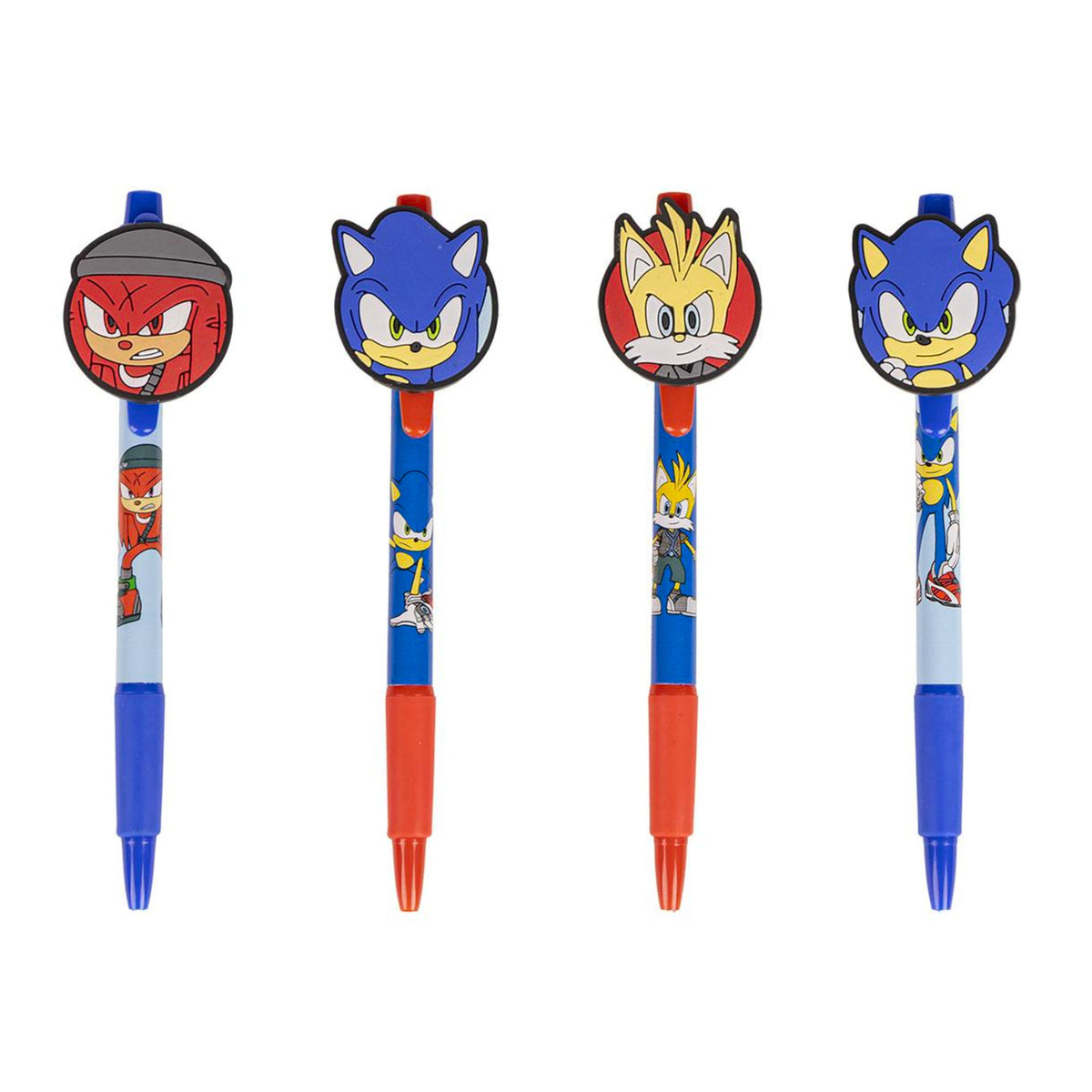 Sonic Prime 4 Piece Pen Set