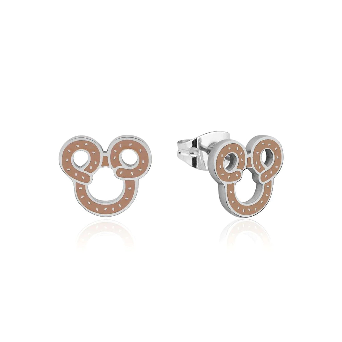 Disney Mickey Mouse Pretzel Stud Earrings