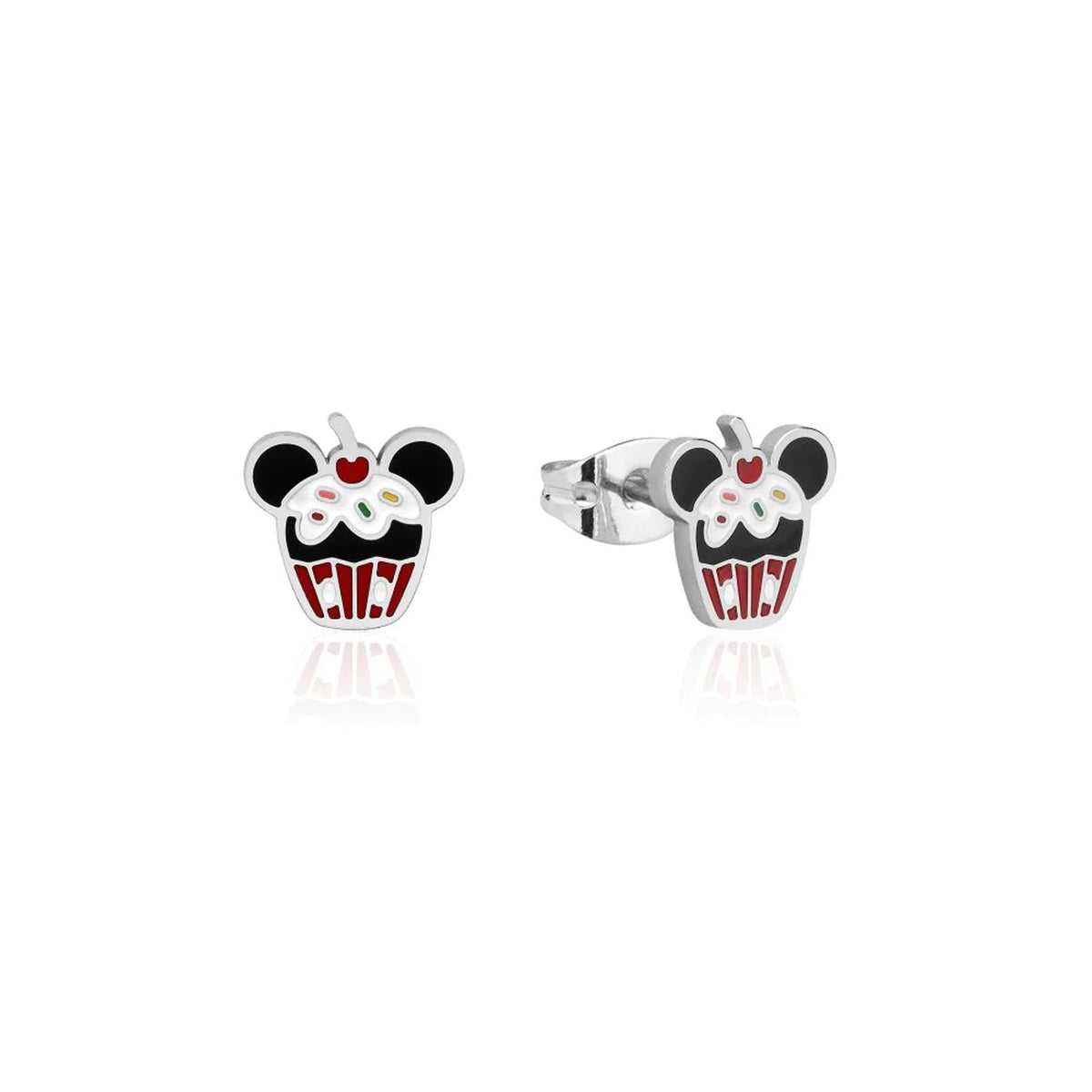 Disney Mickey Mouse Cupcake Stud Earrings