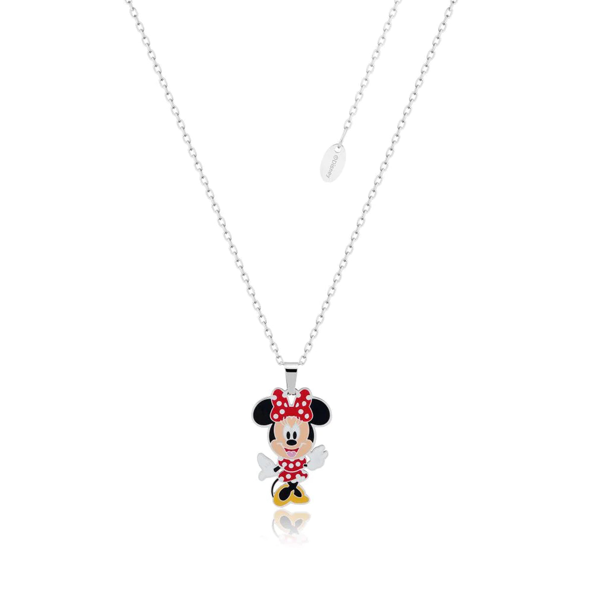 Disney Minnie Mouse Silver Plated Floating Crystals India | Ubuy