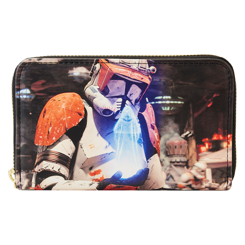 Loungefly Star Wars Episode 3 Revenge of the Sith Scene Ziparound Wallet *NEW RELEASE*