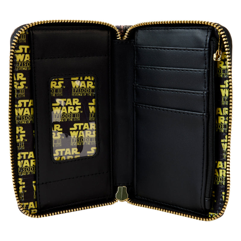 Loungefly Star Wars Episode 3 Revenge of the Sith Scene Ziparound Wallet *NEW RELEASE*
