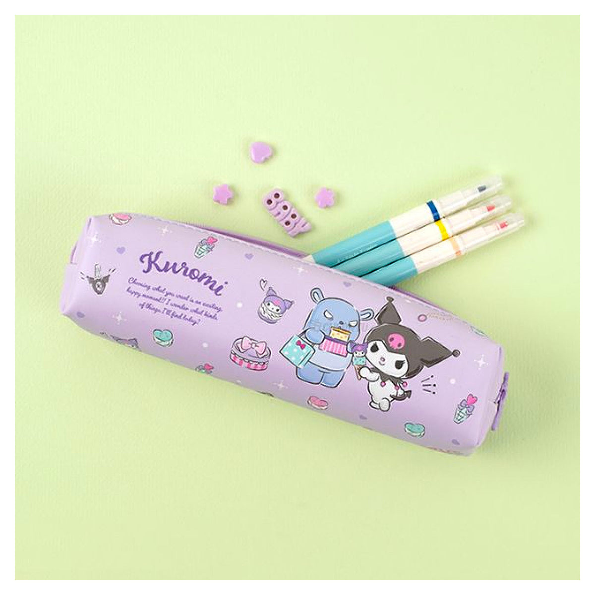 Sanrio Characters Pencil Case / Pouch - Kuromi