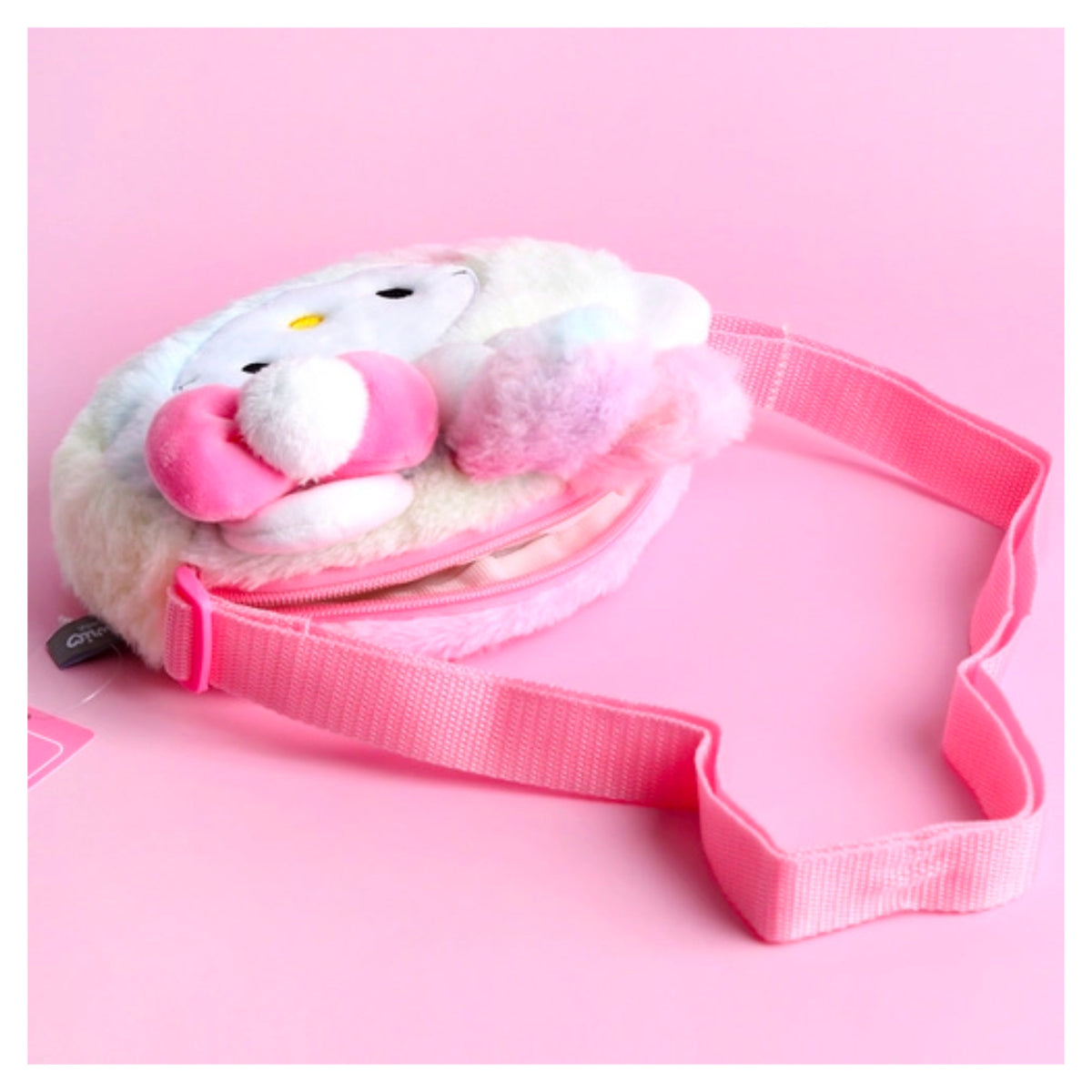 Sanrio Fluffy Costume Cross Body Shoulder Bag - Hello Kitty