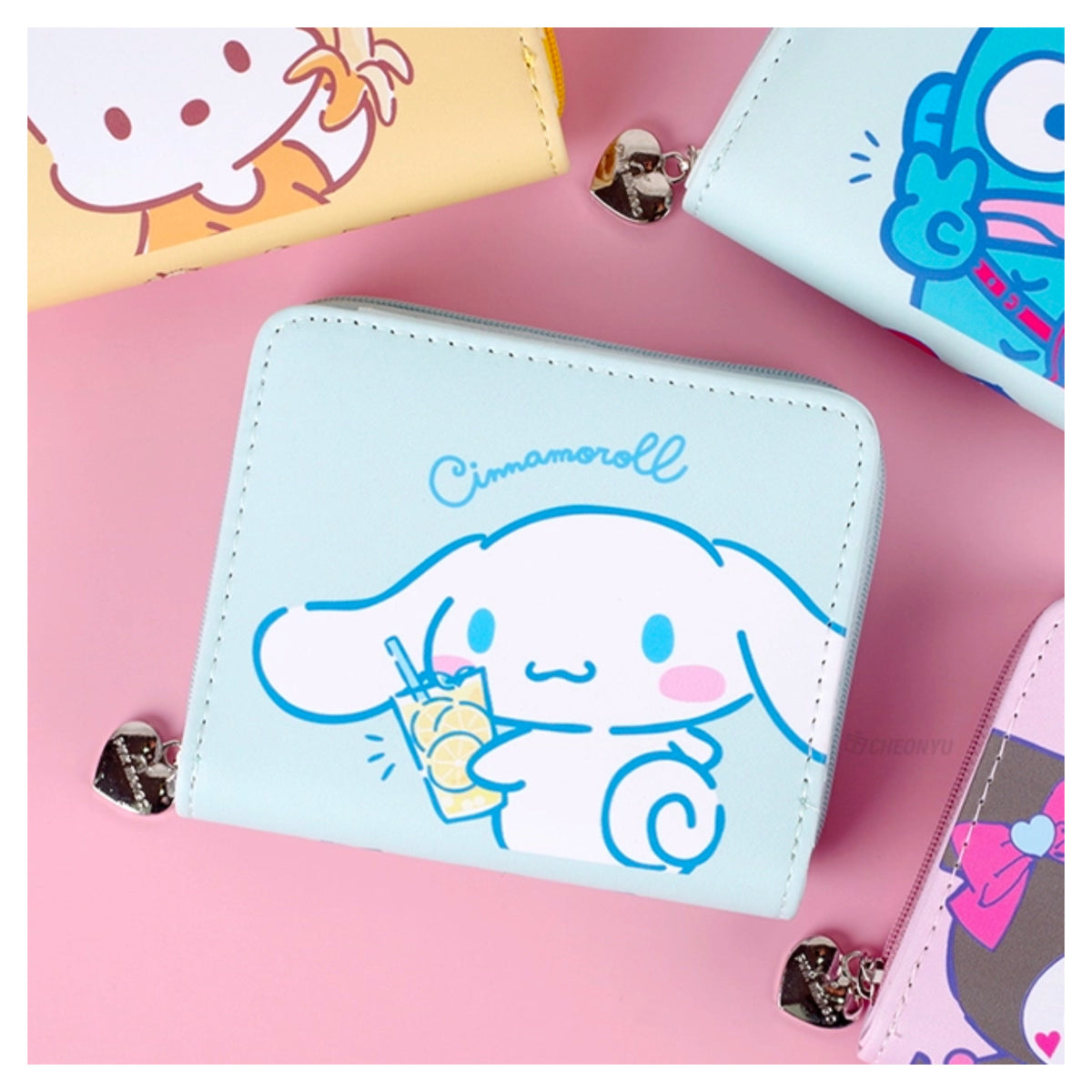 Sanrio Friends Foldable Wallet - Cinnamoroll