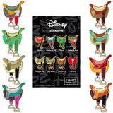Disney Princess Sidekicks Horse Saddles Mystery Series 4 Jumbo Collectible Pins