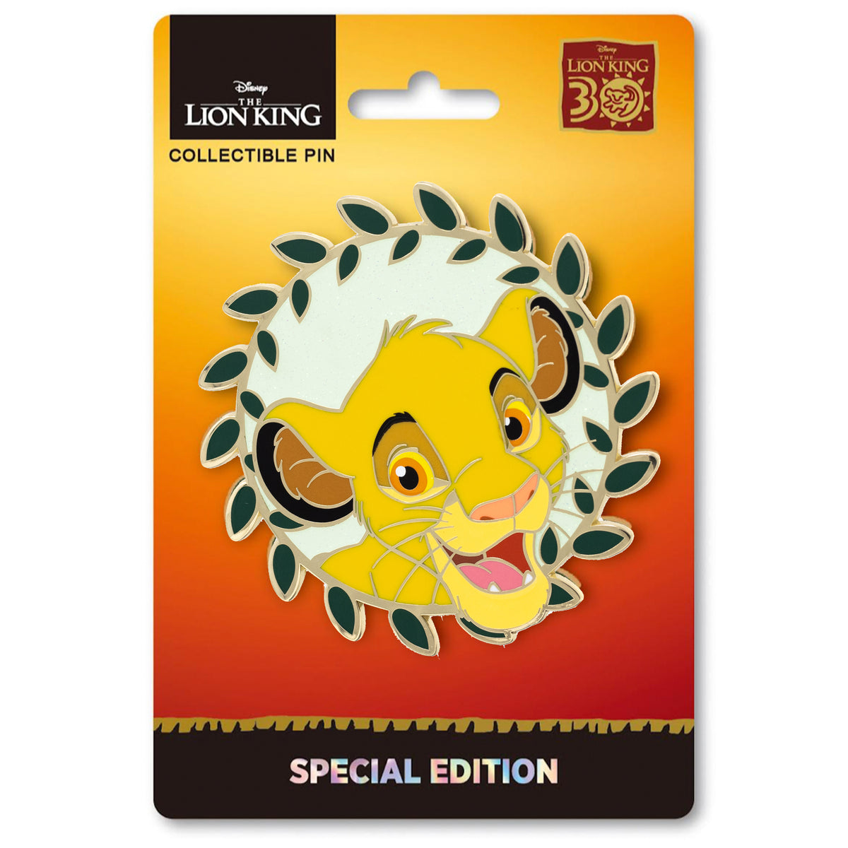 Disney Springtime Friends Simba 3&quot; Collectible Pin Special Edition 300 - NEW RELEASE