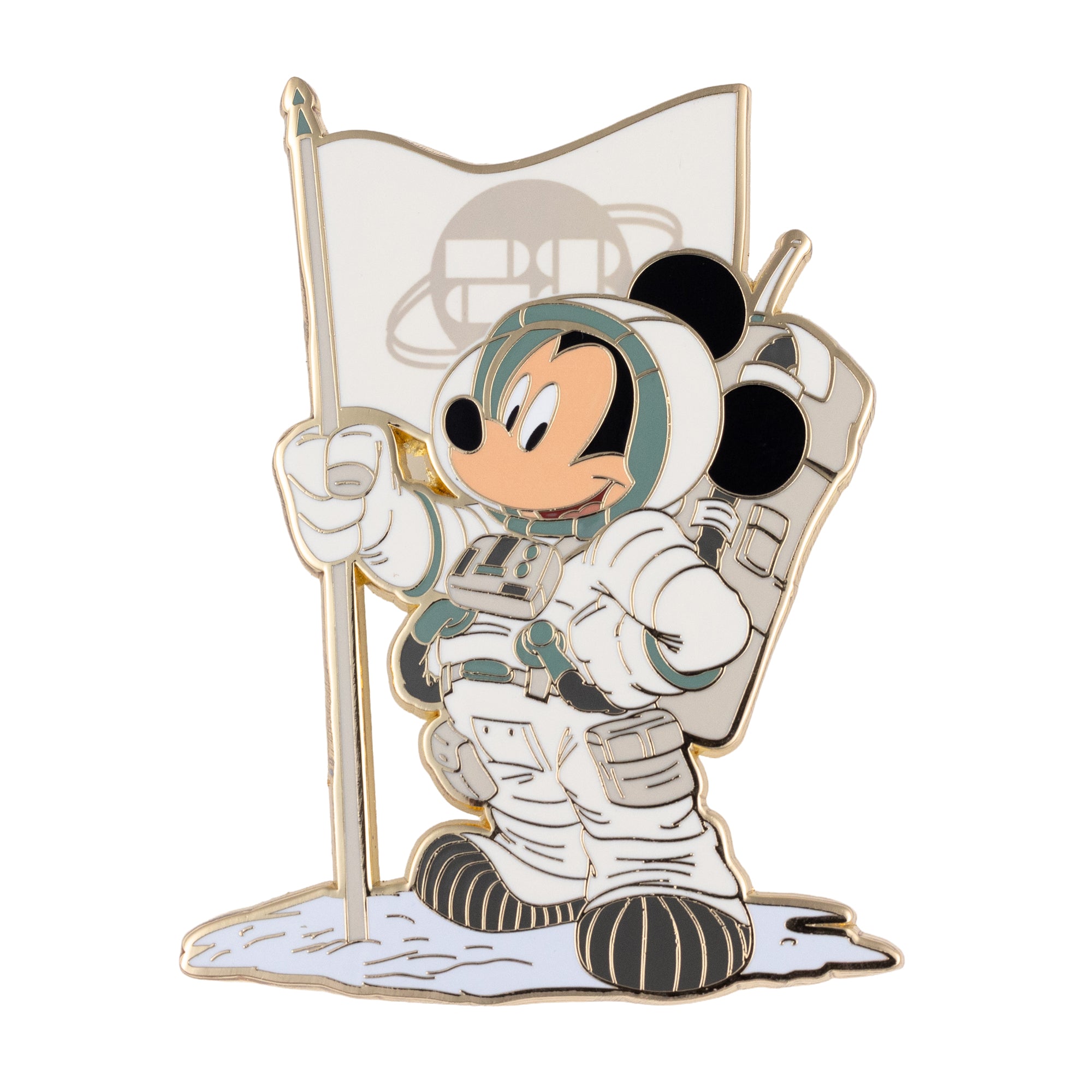 Disney Astronaut Mickey Mouse Jumbo Collectible Trading Pin – The