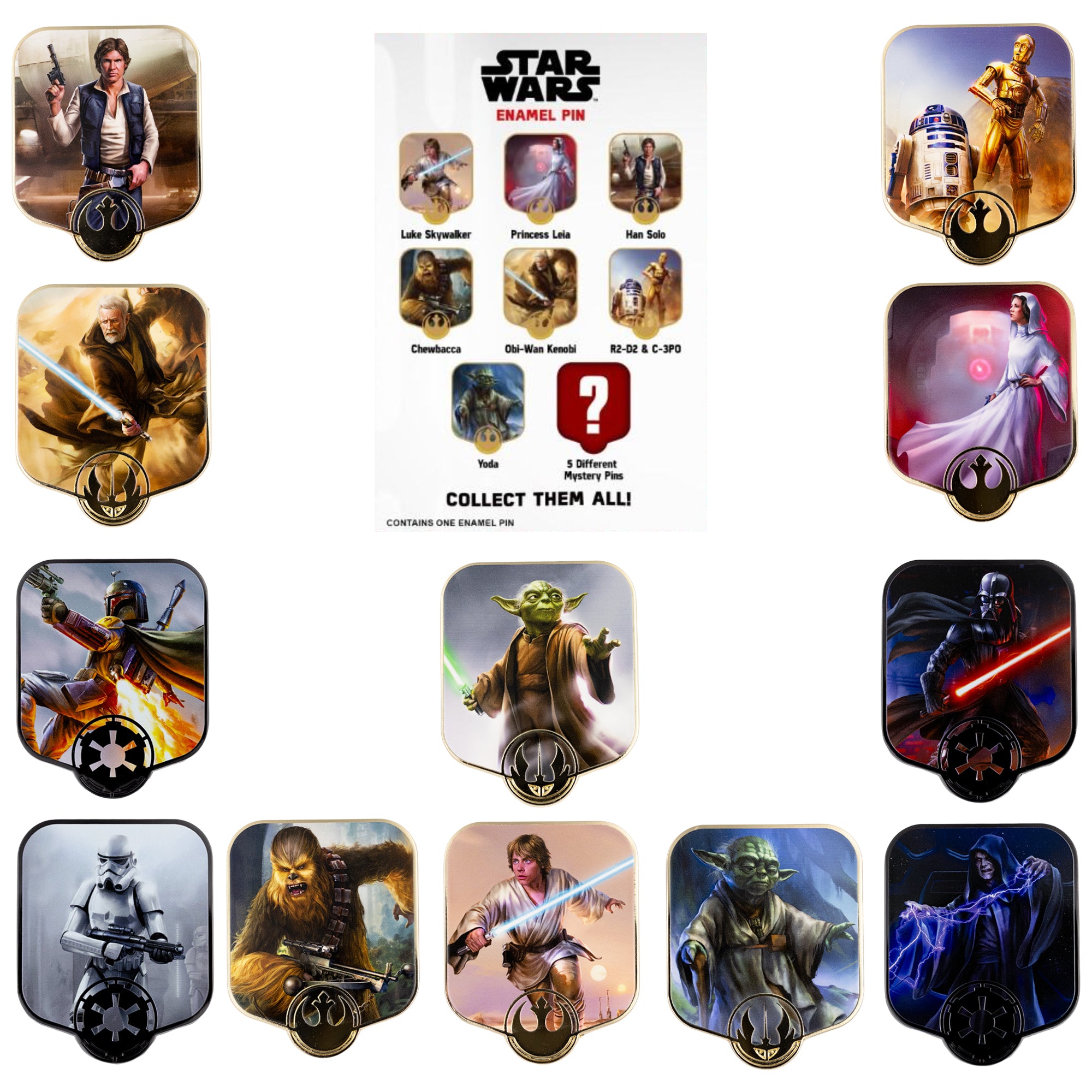 Star Wars Balance of the Galaxy Mystery Jumbo Collectible Trading Pin