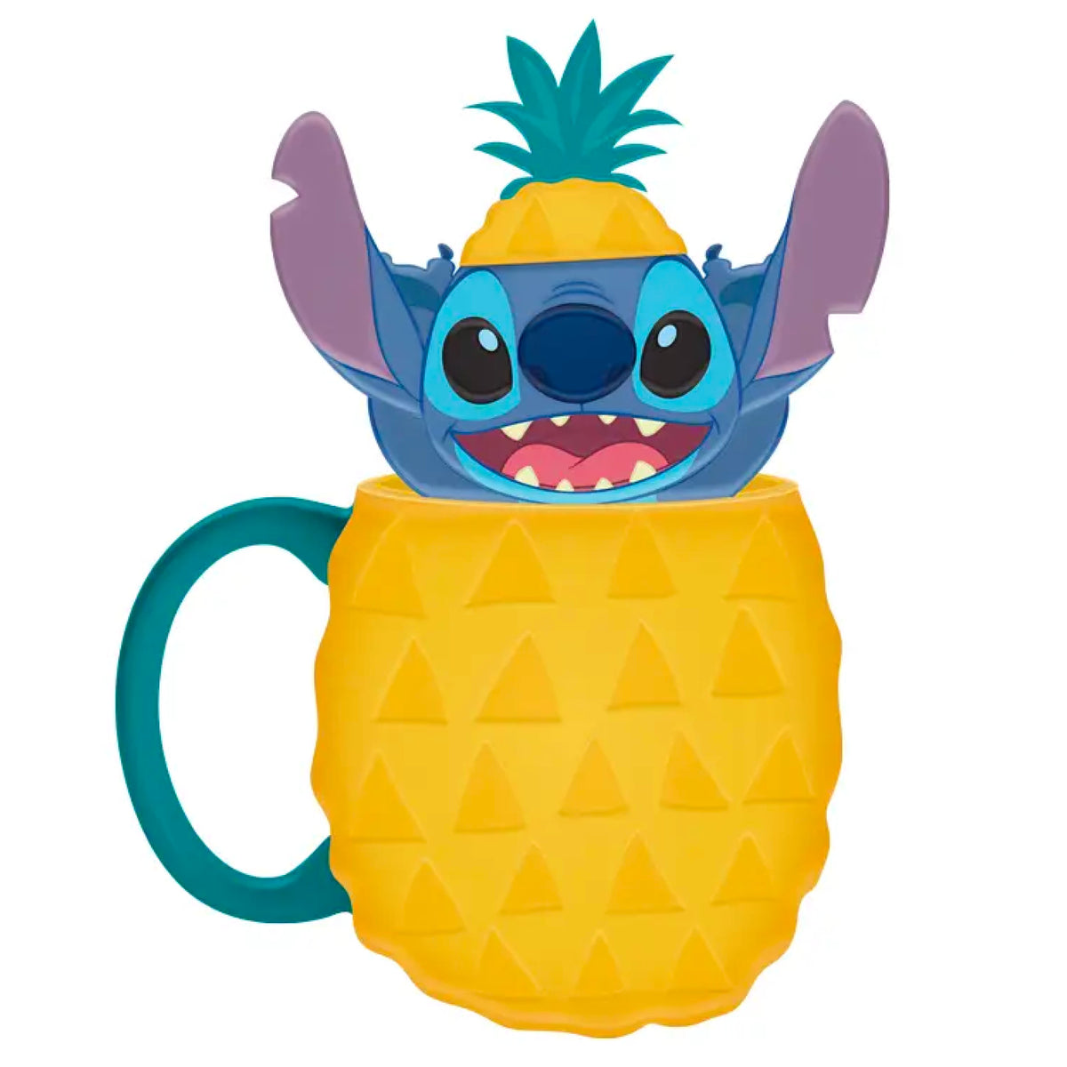Lilo and Stitch Pineapple Ceramic 3D Sculpted Mug