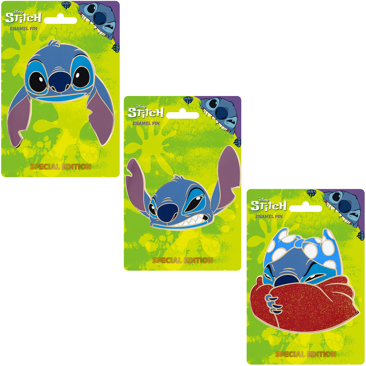Disney Portrait Series Stitch Series 3" Special Edition 300 Pin - NEW RELEASE