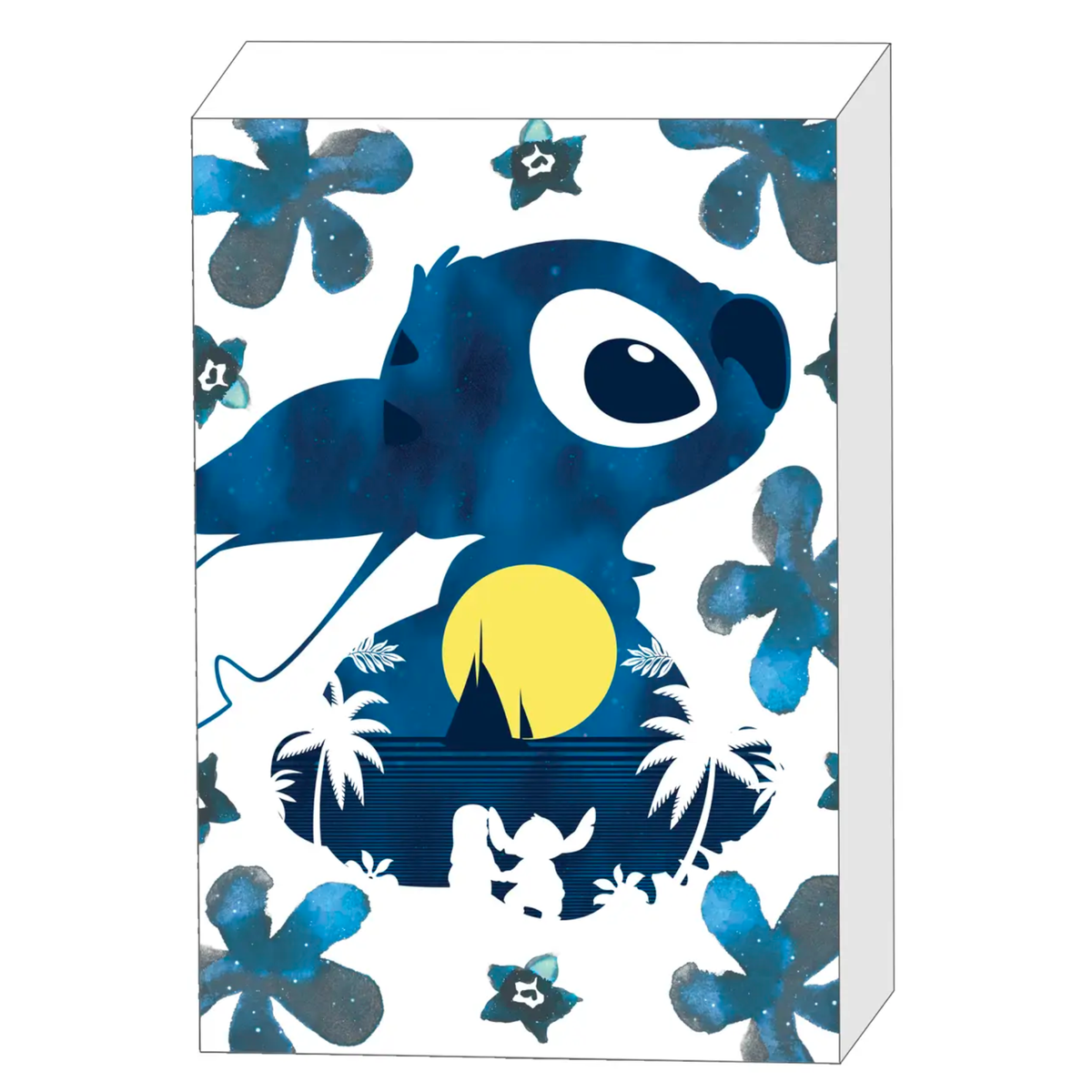 Lilo and Stitch Night Sky Silhouette 5&quot; x 7&quot; x1.5&quot; Box Sign