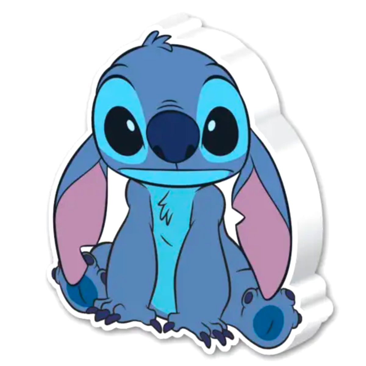 Lilo and Stitch Cute Pose Large Die Cut MDF Box Wall Sign