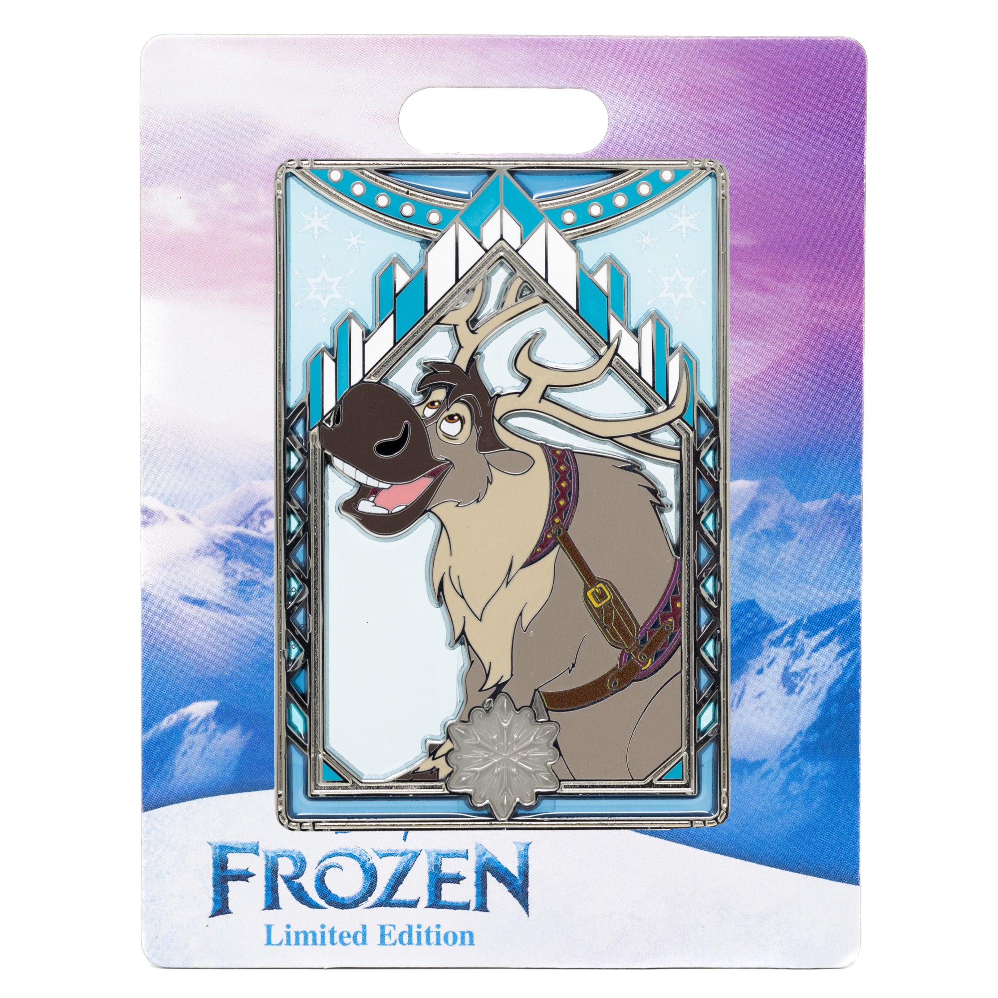 Disney Frozen Stained Glass Series Sven 3" Collectible Pin Limited Edition 300